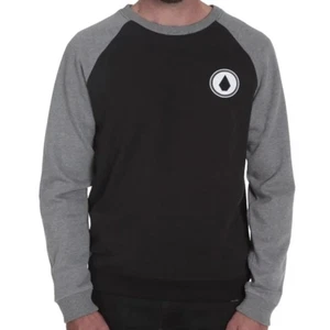 Volcom Stone Pack Crew Sweatpullover - black combo - Bild 1 von 4
