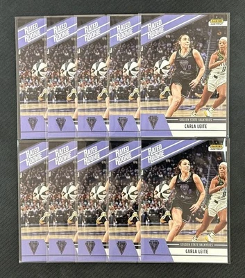Panini Instant WNBA 2025 Carla Leite Clasificado Novato Retro RC #7 Cantidad Foto 1 de 3