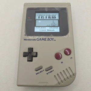 Nintendo Gameboy original con pantalla IPS mejorada y carcasa y lente nuevas - Imagen 1 de 5