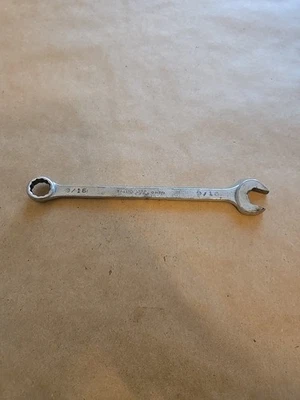 Mac Tools 9/16" 12PT SAE Chrome Combination Wrench USA CL18 - Image 1 of 4