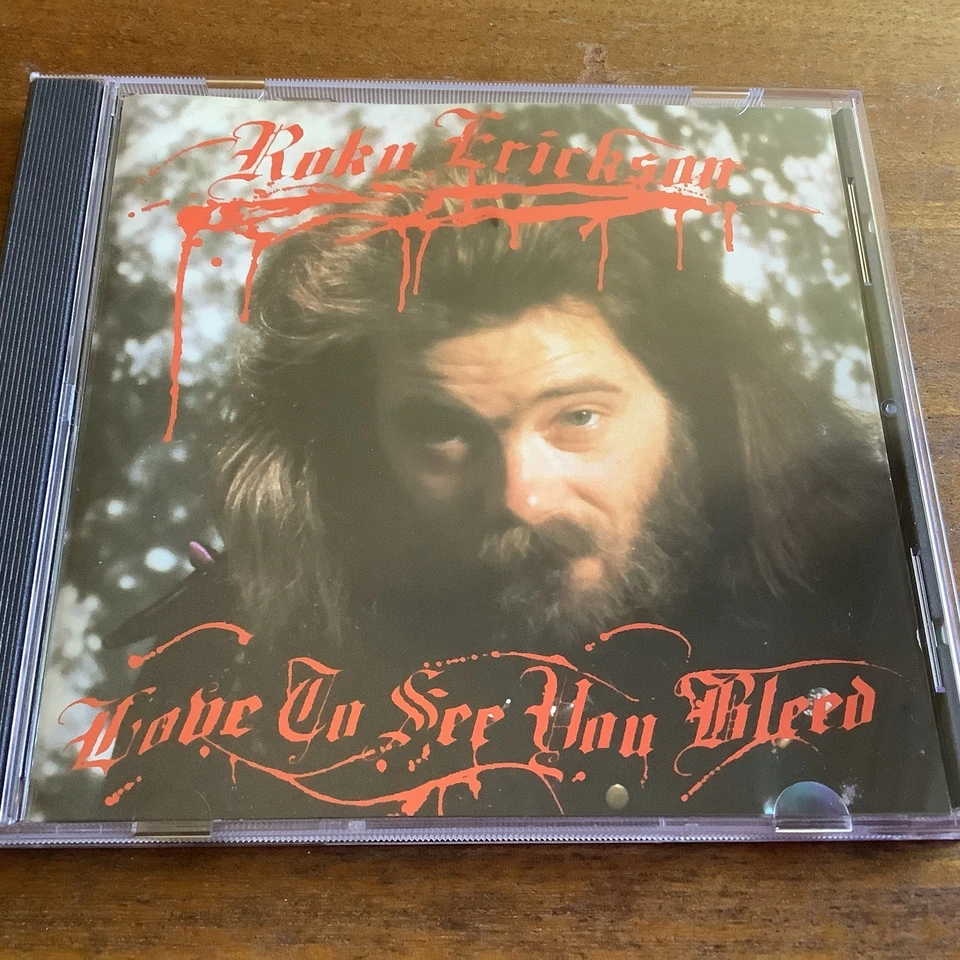 ROKY ERICKSON LOVE TO SEE YOU BLEED CD ALBUM NEW .H1 - Image 1 of 2