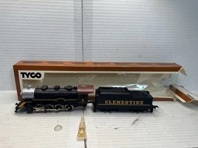 Tyco Ho Scale 0-8-0 Steam Locomotive Clementine For Train Set Layout - Image 1 of 4