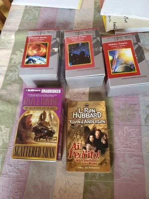 Kevin J. Anderson Lot Of 5 Cassette Audio Books Nature Drama Fiction. - image 1 of 2