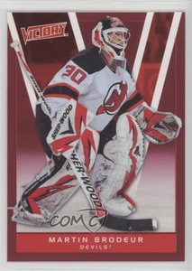 2010-11 Upper Deck Victory Red Martin Brodeur #112 HOF