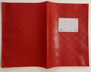 Heftumschlag Hefthülle Heftschoner Din A5 rot blickdicht gedeckt - Bild 1 von 1