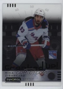 2023-24 Upper Deck Synergy Cranked Up Black Mika Zibanejad 10/10 - Bild 1 von 2
