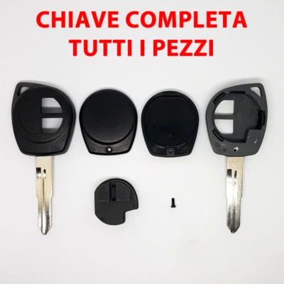 PULSANTI GUSCIO CHIAVE COMPATIBILE CON IGNIS SUZUKI SWIFT ALTO SX4 2 TASTI al
