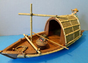 King & Country 1/30 scale Old Hong Kong Chinese Sampan for toy figures HK175