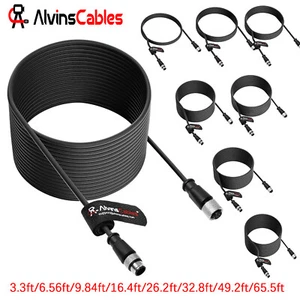 M12 A-Code 8 Pin Stecker auf Buchse Kabel Cat6 High Flex Sensor Stecker für Cognex - Bild 1 von 10
