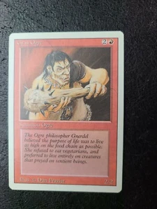 Ogro Gris | Edición Revisada Magic the Gathering MTG MP - Imagen 1 de 2