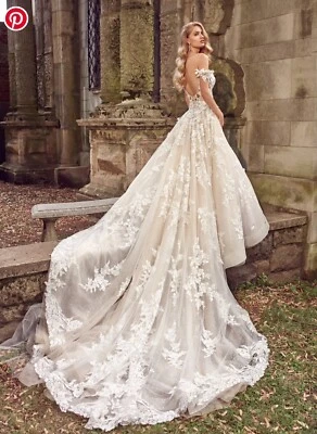 Vestido de noiva Eve of Milady estilo Amalia Carrara 355 - Imagem 1 de 4