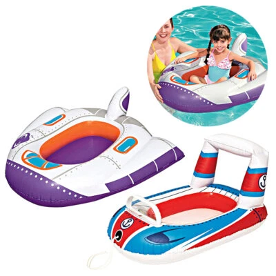 Bestway Kinder Schlauchboot Gummiboot Paddelboot Kleines Badeboot Schwimmring - Bild 1 von 3