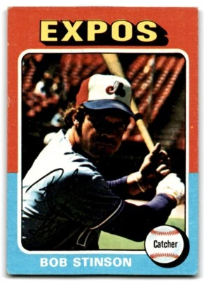 1975 Topps Mini Bob Stinson Montreal Expos #471 - Image 1 of 2