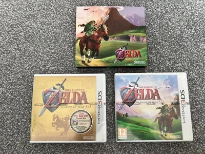 The Legend Of Zelda Ocarina Of Time Nintendo 3DS Game New Sealed + Preorders - Image 1 of 4