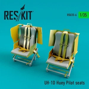 Reskit RSU35-0006 - 1/35 UH-1D Huey Pilot seats scale plastic model kit - Picture 1 of 12