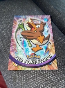 Farfetch'd #83 - BLAUES LOGO - Topps TV Animationsserie 1 - POKÉMONKARTE - Bild 1 von 6