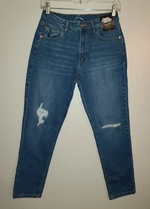 GIRLS High-Rise Relaxed Taper Ankle Jeans - Art Class - SIZE 12 - Picture 1 of 5
