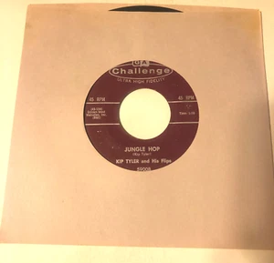 Kip Tyler And His Flips 7" 45 Record Jungle Hop / Ooh Yeah Baby  rockabilly - Picture 1 of 5