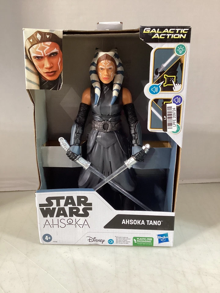 Figura Jedi Interactiva Disney Star Wars Acción Galáctica AHSOKA TANO 12" 2023 Foto 1 de 1