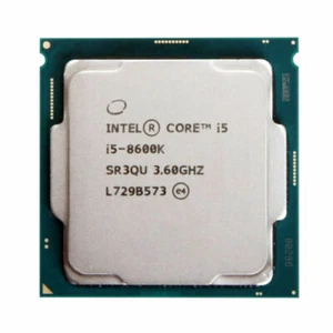 Intel Core i5 8600K 3.6GHz Six-Core Six-Thread CPU Processor 9M 91W LGA 1151 - Picture 1 of 1