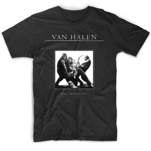 Van Halen Woman and Children First album T shirt BLACK - Picture 1 of 2