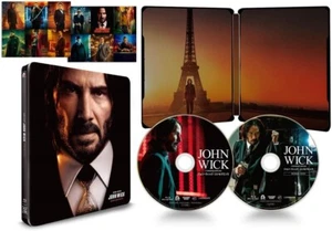 Blu-ray John Wick: Consequence Collector's Edition Steelbook From Japan - Picture 1 of 2