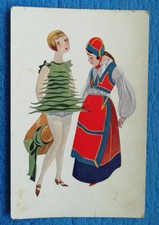 1564 CARTOLINA SARDEGNA LE GAMBINE NUDE T. SINI NON VIAGGIATA CVMG