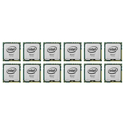 Bandeja 12x Intel Xeon E5530,4/8x 2,4 GHZ ( turbo 2,66GHZ) LGA1366 Procesador / - Imagen 1 de 2