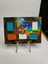 2023 Panini Gold Standard Erik Ezukanma Mother Lode /299 5 Patch Miami Dolphins