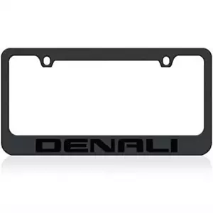 GMC Denali License Plate Frame (Chrome) - Picture 1 of 3