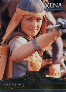 Scheda inserto Xena Warrior serie 4 e 5 nemici 2001 E5 - Foto 1 di 1