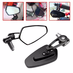 Espejo retrovisor lateral universal de aluminio para motocicleta de 7/8 - Imagen 1 de 10