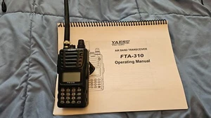 Yaesu FTA-310 Rare Aviation Transceiver - Black (Bad Battery Pack) - Zdjęcie 1 z 6