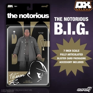 Notorious B.I.G. - Biggie Hip Hop 7" DX Deluxe Figure by Super 7 - Picture 1 of 5