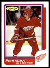 1986-87 O-Pee-Chee Petr Klima #98