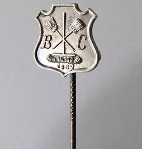 Curling Sports 1888 BC Lapel Pin 3/8" - Bild 1 von 4
