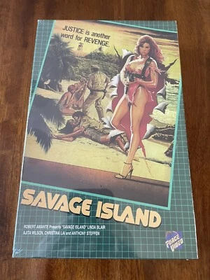 Savage Island (VHS) Force Video Lighting Video Re-Issue Big Box NEW & SEALED - Image 1 of 3