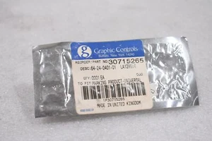 GRAPHIC CONTROLS LA128964, 30715265 CHART RECORDER PEN BLACK FIBER TIPPED - Picture 1 of 4