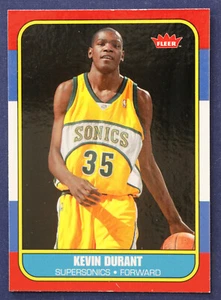 2007-08 Fleer 1986-87 Rookies Glossy #143 Kevin Durant *INV2 - Picture 1 of 2