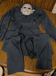 Halloween 2 Michael Myers 2 Piezas Disfraz Mono Con Máscara Talla Grande - Nuevo - Imagen 1 de 3