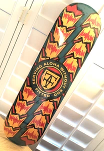 NEW FITTED HAWAII SKATEBOARD DECK Serving Aloha Without End 8.5" Serialized 0072 - Picture 1 of 6