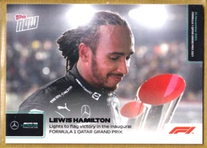 2021 Topps Now Formula 1 #74 Lewis Hamilton / Lights to Flag - Photo 1 sur 2
