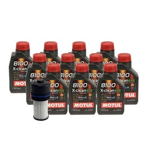 11L Motul 8100 X-CLEAN EFE 5W30 Wix XP Filter Motor Oil Change Kit For Ford SD - Picture 1 of 1