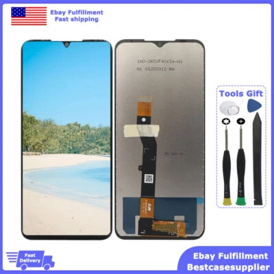 适用于摩托罗拉 Moto G play 2021 XT2093-1-3-4-7 XT2093DL LCD 触摸屏组件 — 第 1/4 张图片