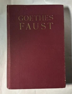 GOETHE'S FAUST 1926 GERMAN LANGUAGE EDITION - Picture 1 of 15