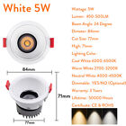 5w Cob Led Recessed Ceiling Downlight Bulb Down Light 24 Degree Lamp Energy Save