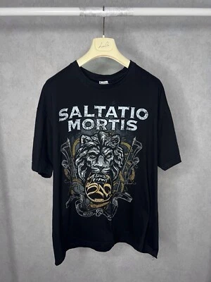 SALTATIO MORTIS Festival Tour 2014 Folk Heavy Metal Musik Size XL Black T Shirts - Image 1 of 4