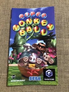 Super Monkey Ball (Nintendo GameCube ) Manual only. NO GAME - Picture 1 of 1