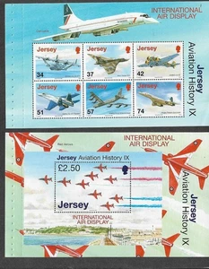 AVIACIÓN AVIÓN FLECHAS ROJAS VULCAN 2 MIN HOJA JERSEY MNH ****MEJOR OFERTA **** - Imagen 1 de 1