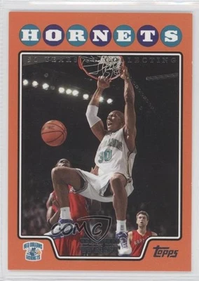2008-09 Topps Orange Border /1199 David West #64 - Image 1 of 2